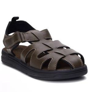 Wonder Nation Big Boys Fisherman Sandals Size Brown Size 11